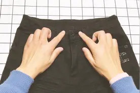 裤腰太低穿着不舒服？教你不拆不剪3分钟修改好，简单舒服又保暖