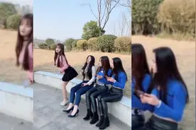 美女搞笑合集 漂亮姐姐不小心踩到你了 结果让你惊掉下巴