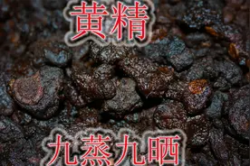 山货野生黄精九蒸九晒，分享制作过程与技巧，大家怎样来食用？视频封面