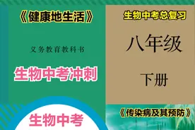 初中生物八年级下册第八单元第一章第一节“传染病及其预防”视频封面