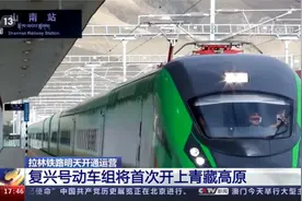 期待！明天复兴号首次开上青藏高原视频封面