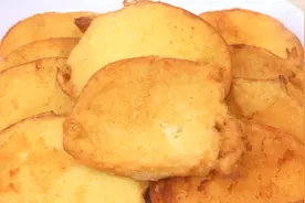 炸馍片不要直接下锅炸，厨师长分享实用小妙招，外酥里嫩不干硬