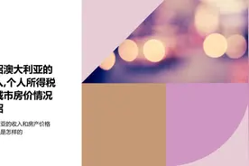 介绍澳大利亚的收入,个人所得税及城市房价情况介绍视频封面