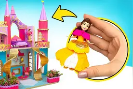 让你的公主梦美梦成真！手工建起每位公主都梦寐以求的美丽城堡！视频封面