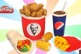 DlY橡皮泥迷你快餐食物制作，仿真程度真不简单！视频封面