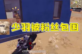 当主播被粉丝包围之后，少羽：我不是少羽，求求你们放过我