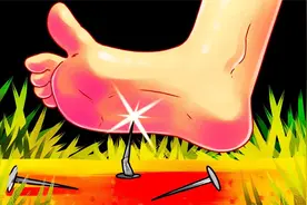 如果一个生锈的钉子戳到了你的脚怎么办？