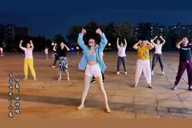 最近河南一领舞美女太火了，清凉一夏的着装让人眼前一亮视频封面