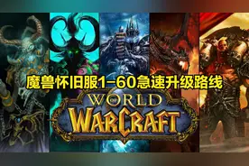 魔兽怀旧服1-60急速升级路线，告别消费代刷，自主单刷起号（一）
