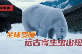 全球变暖，远古寄生虫露出冰面 寄生到北极熊身上。高分科幻片。视频封面