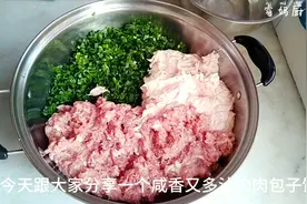 在家轻松搞定咸香又多汁的肉包子馅，比外面还好吃，既干净又卫生视频封面