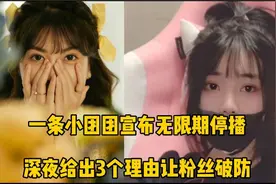 一条小团团宣布无限期停播，深夜给出3个理由6000万粉丝破防视频封面