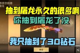 这么多人抽到永久屠龙啊，而我只抽到了30钻石!视频封面