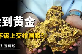 捡到的金子要上交吗？新疆牧民捡到一块15.7斤的黄金，他却不敢卖视频封面