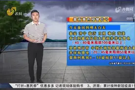 预警！暴雨+雷电+11级大风,泰安等6市局部大暴雨，最高温25到28℃视频封面