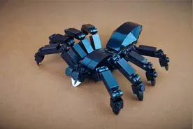 乐高玩家MOC蜘蛛,积木拼搭教程欣赏视频封面