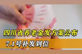四川省公布养老金调整方案！补发7月1日前到位，你能涨多少钱？