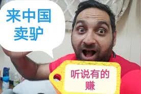 巴铁想要来中国卖驴，驴肉火烧真的可以卷头驴视频封面
