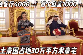 土豪国占地30万平方米的豪宅，自己家里有红绿灯，去卧室要开车~视频封面