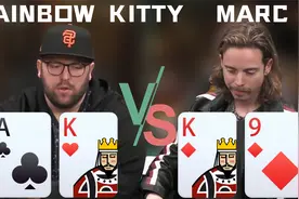 【德州扑克】老哥弃掉三条K，却开心的笑了......视频封面