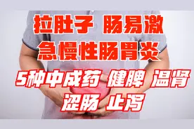 4种用于拉肚子、急慢性肠胃炎、肠易激的中成药，建议收藏