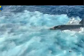 美军F-35C坠入南海照片视频刷屏！美军证实：是真的视频封面