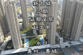 惠州惠城水口中心区新力城二期已延期正赶工中，隔路空地作何用？视频封面