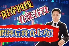 股市收评：一阳穿四线确认W底和三重底形态，假摔后将真上攻！视频封面