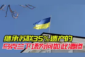 继承苏联35%遗产的“大国”，30年过去，乌克家底咋被败光的？视频封面