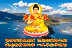 <准提心咒>佛说：忍人之所不能忍方能为人之所不能为视频封面