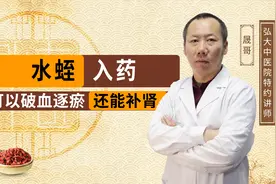 水蛭入药，可以破血逐瘀，还能补肾。视频封面