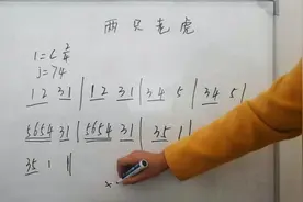 简谱0基础入门教程（第一课）5分钟学会简谱《两只老虎》视频封面