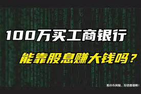 2006年买入100万工商银行，靠分红躺赢可行吗？复盘一下！视频封面