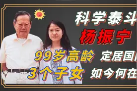 杨振宁定居国内，他的3个孩子如今何在？果然虎父无犬子视频封面