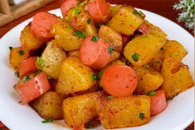 自从土豆火腿肠学会这样做，孩子三天两头点名要吃，实在太香了