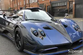超跑欣赏 帕加尼 Zonda 760 BY Mileson 超级跑车 蓝碳视频封面