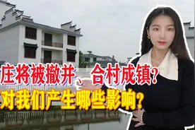 中央一号文件公布，农村村庄将被撤并、合村成镇？什么情况？视频封面