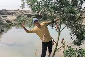 小囿让猪肝和丝袜上了树，放进水坑吸引大货，抑制不住的开心起来视频封面