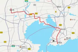 青岛地铁8号线支线（胶州站-五四广场）行驶路线示意图视频封面
