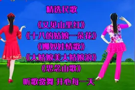 中国歌谣民乐《十八的姑娘一朵花》《娜奴娃情歌》《思念山歌》视频封面