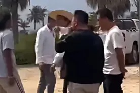 游客在海南万宁游玩遭人群殴？当地政府：正在调查视频封面