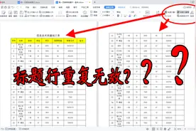 WPS文档表格标题行重复无效怎么办？视频封面