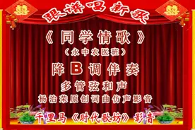 《同学情歌》（伴奏）