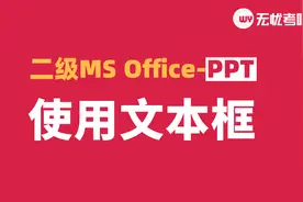 计算机二级MS Office精讲课程-PPT中使用文本框视频封面