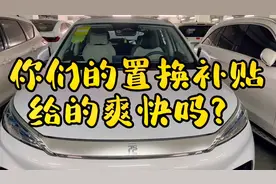 你的置换补贴到账了吗？元plus提车两月行驶两千多公里，等4S店转视频封面