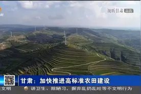 甘肃：加快推进高标准农田建设