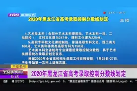 2020黑龙江省高考录取控制分数线划定：一本文科483分，理科455分视频封面