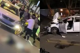 南京41岁男子驾车2次碾压前妻，多名路人被刺伤，自杀未遂被控制