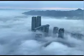 唐诗“巴山夜雨涨秋池”，今朝巴渝古都-重庆渝中的“佛图夜雨”视频封面