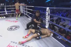 山东小伙拳法酷似方便，但比其更狠，一拳KO打晕了百场泰拳王视频封面